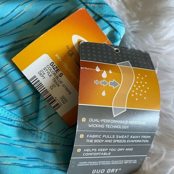 NEW C9 by Champion Athletic Sweat Wicking Duo Dry Tank Top Women’s Size Small - Picture 3 of 6